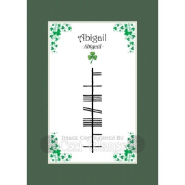 Abigail - Ogham First Name