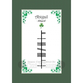 Abigail - Ogham First Name