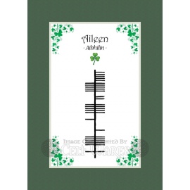 Aileen - Ogham First Name