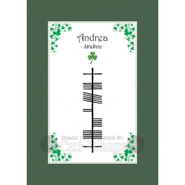 Andrea - Ogham First Name