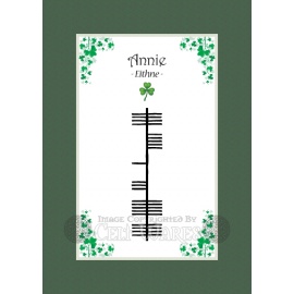 Annie - Ogham First Name