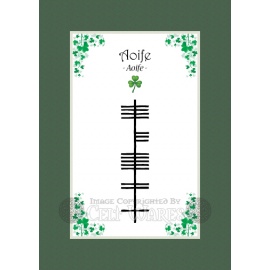 Aoife - Ogham First Name
