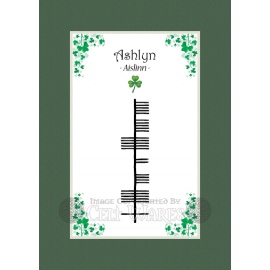 Ashlyn - Ogham First Name