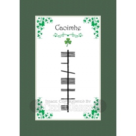 Caoimhe - Ogham First Name