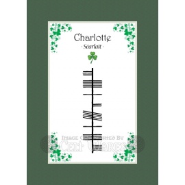 Charlotte - Ogham First Name