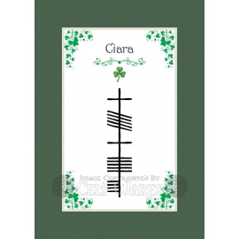 Ciara - Ogham First Name