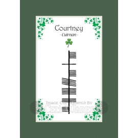 Courtney - Ogham First Name
