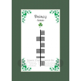 Daisey - Ogham First Name
