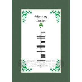 Donna - Ogham First Name