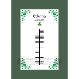 Edwina - Ogham First Name