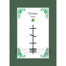 Emma - Ogham First Name