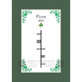 Flora - Ogham First Name