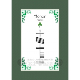 Honor - Ogham First Name