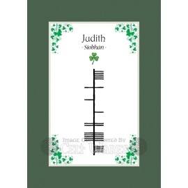 Judith - Ogham First Name