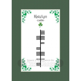 Katelyn - Ogham First Name