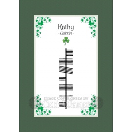 Kathy - Ogham First Name