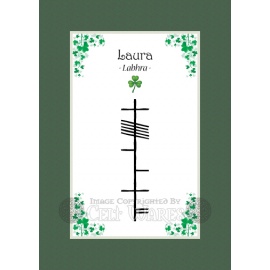 Laura - Ogham First Name
