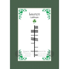 Lauren - Ogham First Name