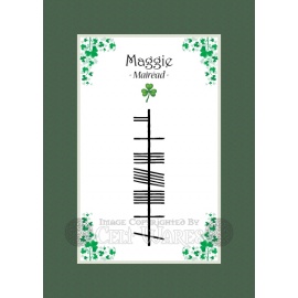 Maggie - Ogham First Name