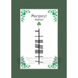 Margaret (Modern) - Ogham First Name