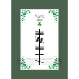 Maria - Ogham First Name