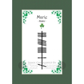 Marie - Ogham First Name