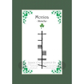 Monica - Ogham First Name