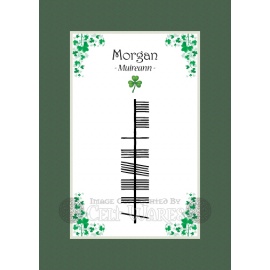 Morgan (Girl)  - Ogham First Name