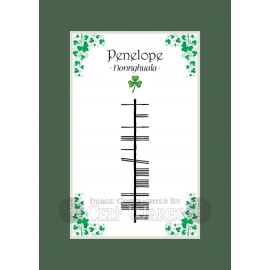 Penelope - Ogham First Name