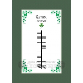 Renny - Ogham First Name