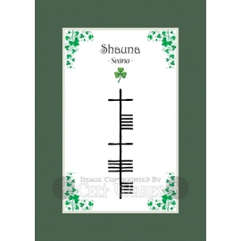 Shauna - Ogham First Name