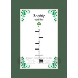 Sophie - Ogham First Name