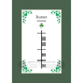 Susan - Ogham First Name