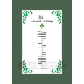 Bell - Ogham Last Name