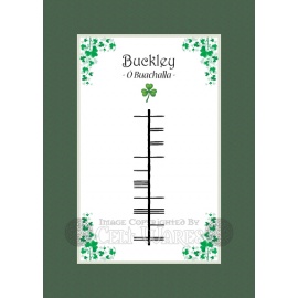 Buckley - Ogham Last Name