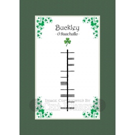 Buckley - Ogham Last Name