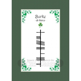 Burke - Ogham Last Name