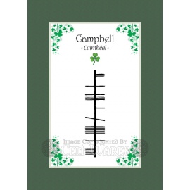 Campbell - Ogham Last Name