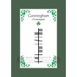 Cunningham - Ogham Last Name
