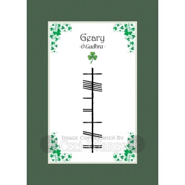 Geary - Ogham Last Name