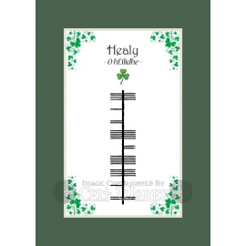 Healy (Connaught) - Ogham Last Name