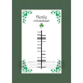 Healy (Munster) - Ogham Last Name