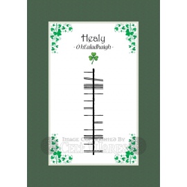 Healy (Munster) - Ogham Last Name