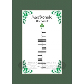 MacDonald - Ogham Last Name