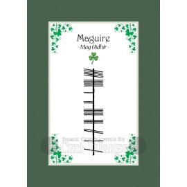 Maguire - Ogham Last Name