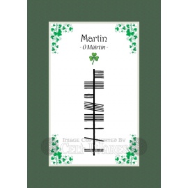 Martin - Ogham Last Name