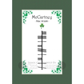 McCartney - Ogham Last Name