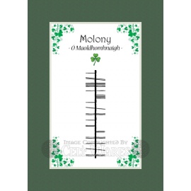 Molony - Ogham Last Name