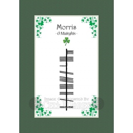 Morris - Ogham Last Name
