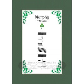 Murphy (Modern) - Ogham Last Name